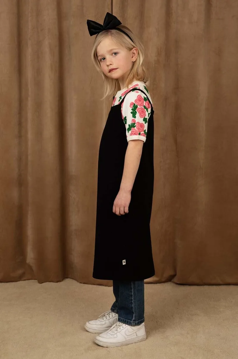 Παιδικό βαμβακερό φόρεμα Mini Rodini