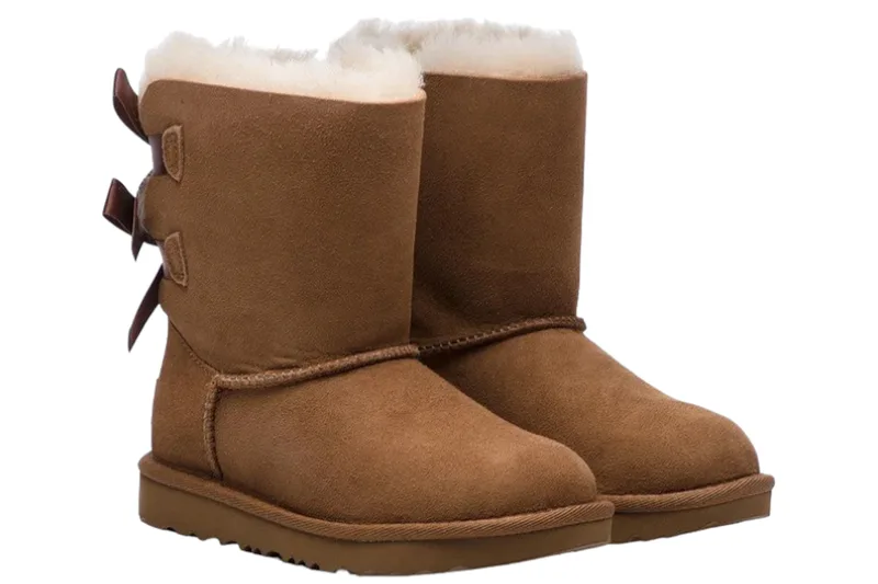 Μποτάκια Ugg Bailey Bow II 1017394K-CHE Unisex Παιδικό