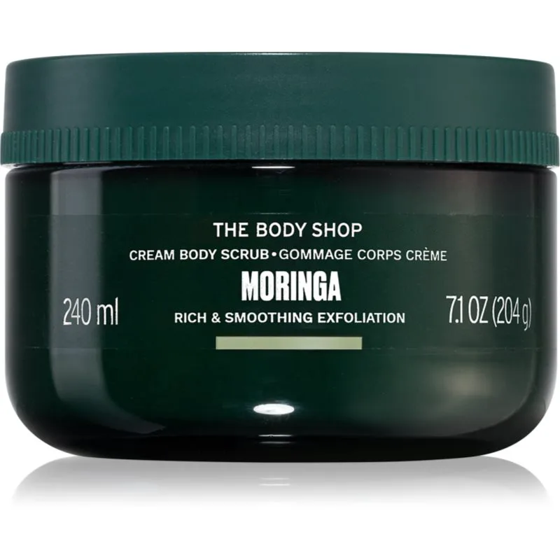 The Body Shop Moringa Body Scrub κρεμώδης απολέπιση 240 ml