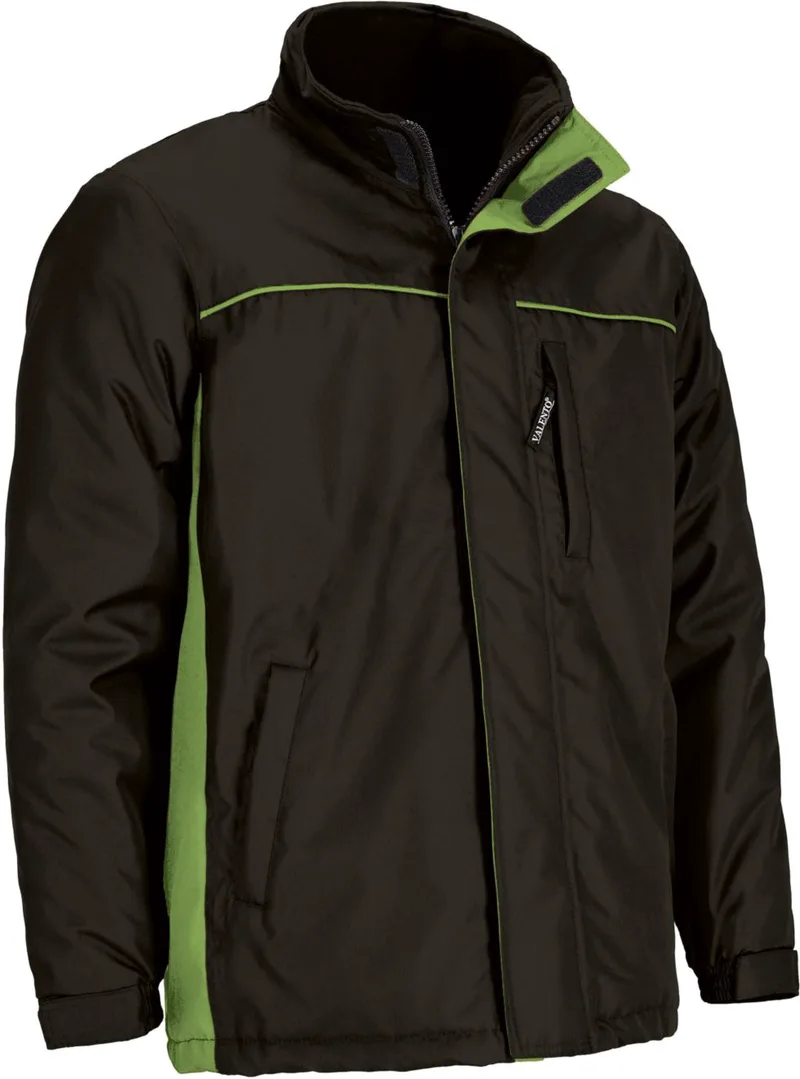 Μπουφάν Parka THUNDER Valento PKVATHUNV Black-Apple Green