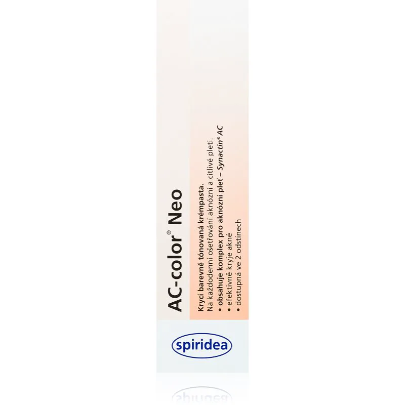 Spiridea AC-color Neo κρέμα με χρώμα για προβληματική επιδερμίδα, ακμή 30 γρ