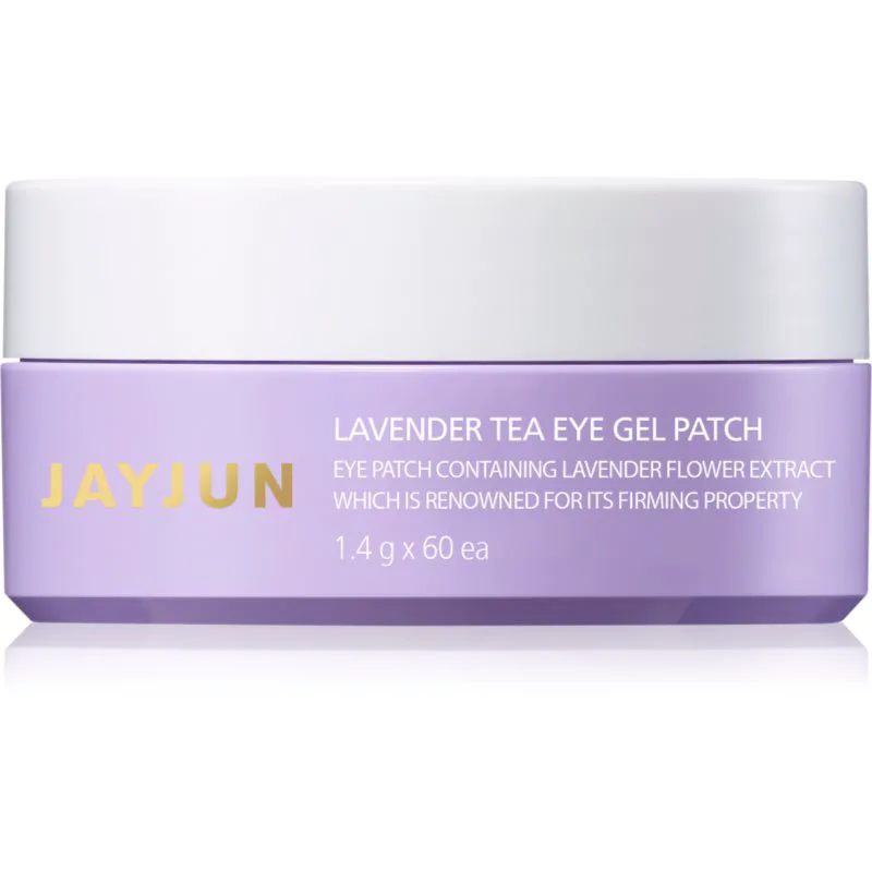 Jayjun Eye Gel Patch Lavender Tea μάσκα υδρογέλης για γύρω από τα μάτια για ενίσχυση επιδερμίδας πρόσωπου 60x1,4 γρ