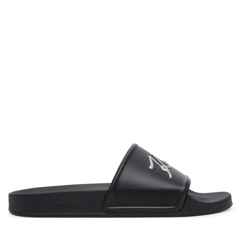 Παντόφλες KARL LAGERFELD Kondo 2.0 KL80910 Μαύρο