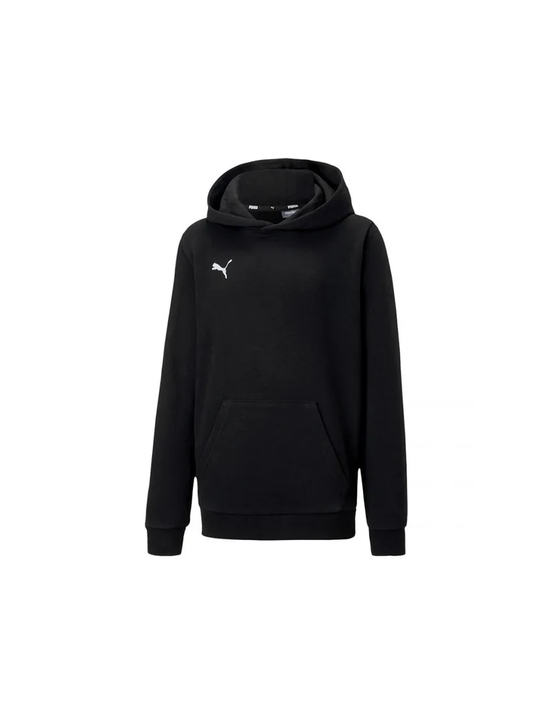 Puma Παιδικό Φούτερ με Κουκούλα και Τσέπες Μαύρο 656711-03