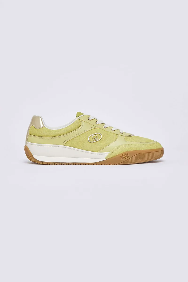 Liu Jo γυναικεία sneakers με suede λεπτομέρειες - BA6039PX310 Κίτρινο