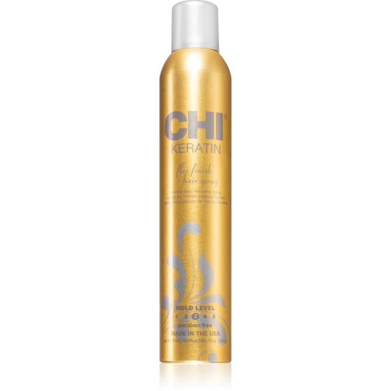CHI Keratin Flex Finish λακ μαλλιών με κερατίνη 284 μλ
