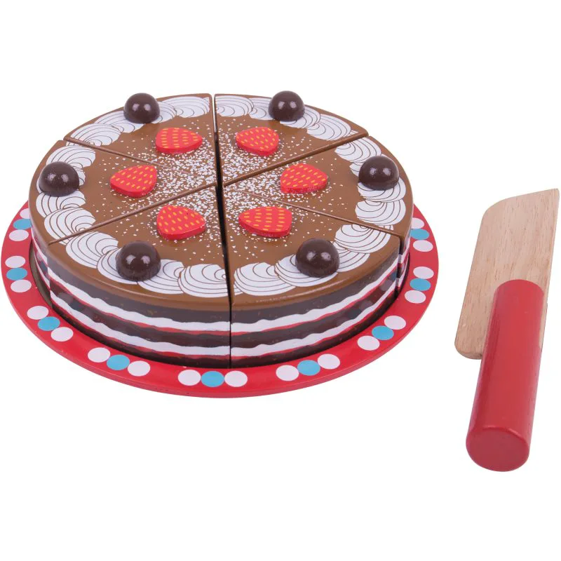 Bigjigs Toys Chocolate Cake παιχνίδι δραστηριοτήτων 3y+ 1 τμχ