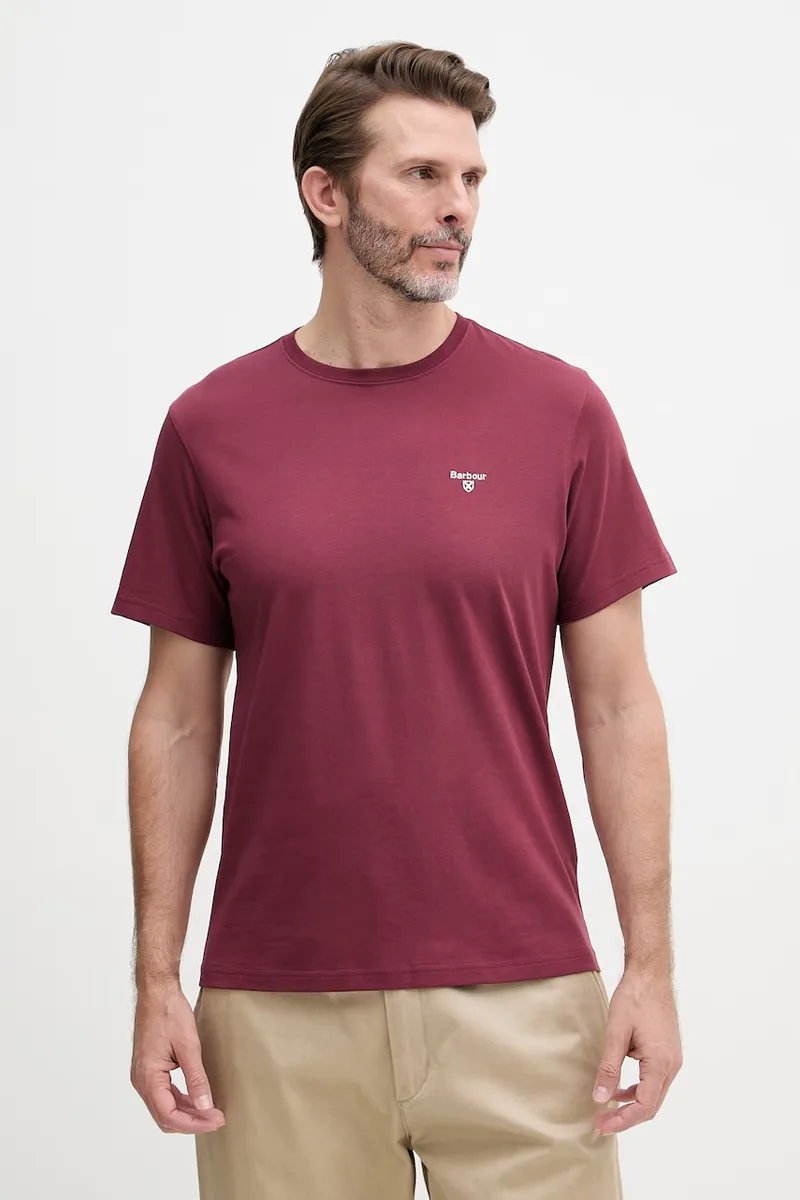 Barbour basic t-shirt ανδρικό βαμβακερό ESSENTIALS