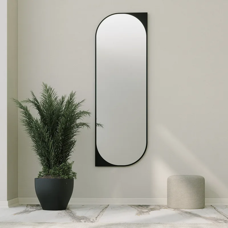 Καθρέπτης Livi - Black 552Nos2486 (52x152)