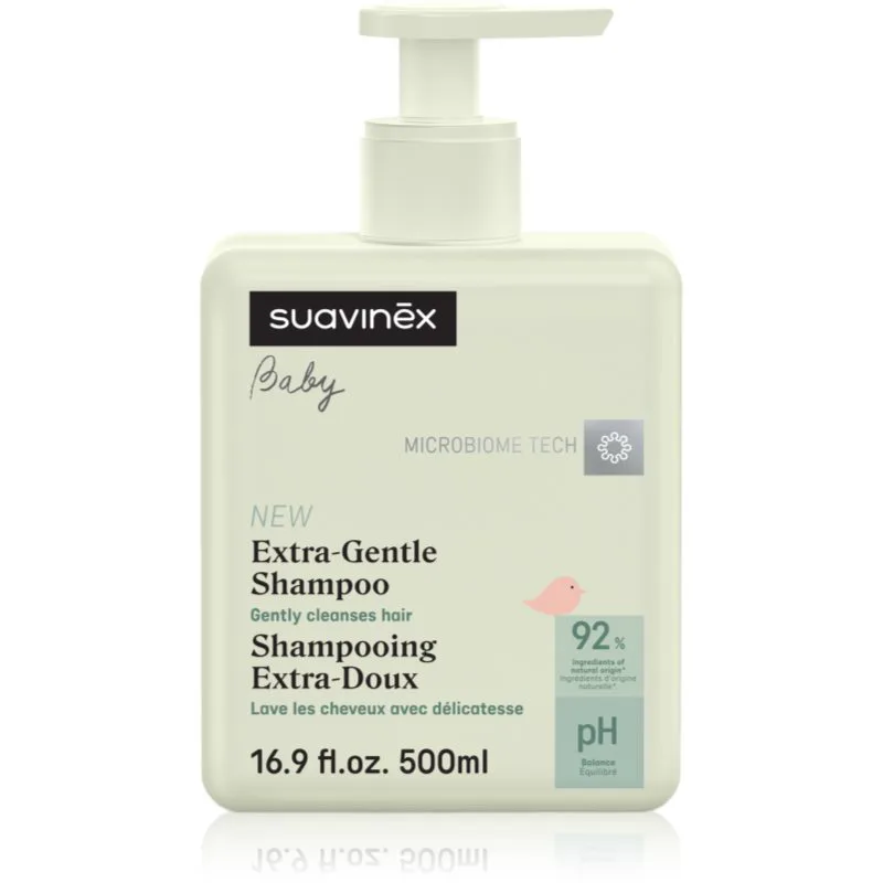 Suavinex Baby Extra-Gentle Shampoo απαλό σαμπουάν για παιδιά από τη γέννηση 500 ml