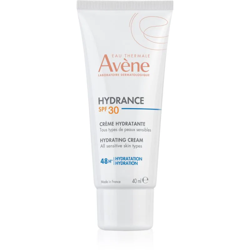 Avène Hydrance UV Rich Hydrating Cream ενυδατική κρέμα για ευαίσθητη επιδερμίδα SPF 30 40 ml