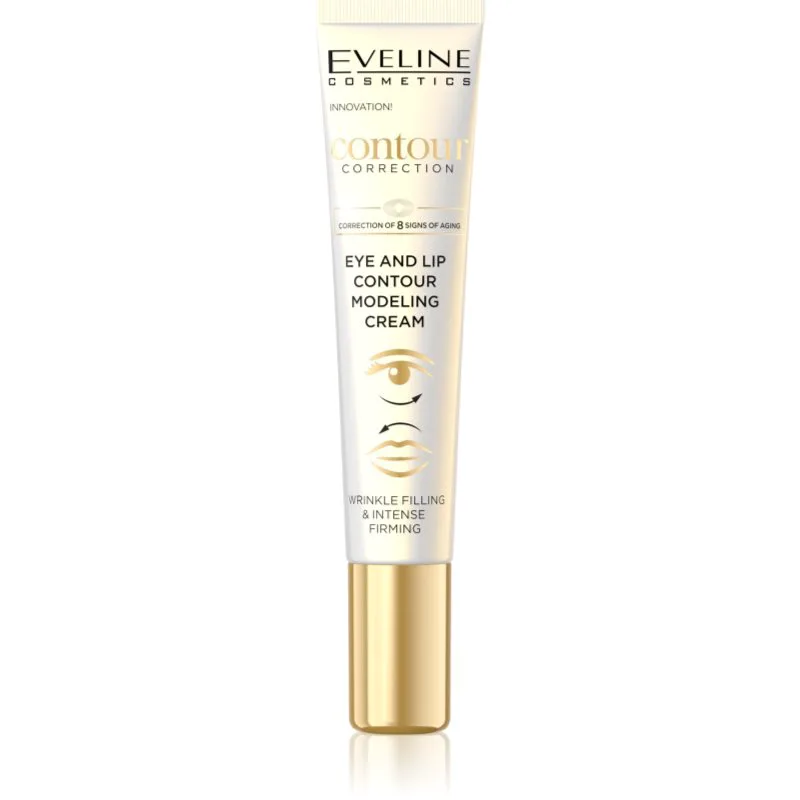 Eveline Cosmetics Contour Correction ανυψωτική συσφικτική κρέμα για τα μάτια και χείλη 20 ml
