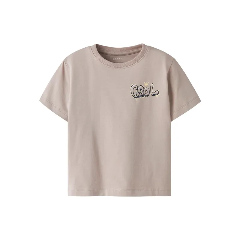 Μπλούζα μακό αγόρι name it-13253977-Chateau Gray