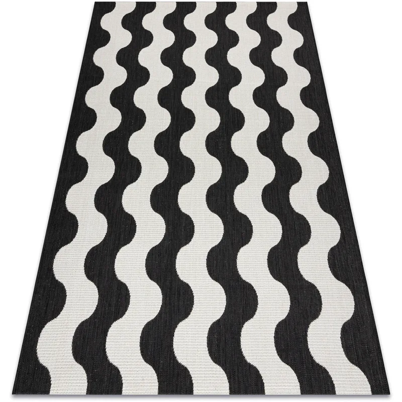 Χαλιά Rugsx Χαλί σιζάλ FLAT 49377690 Κύματα κϠ200x290 cm