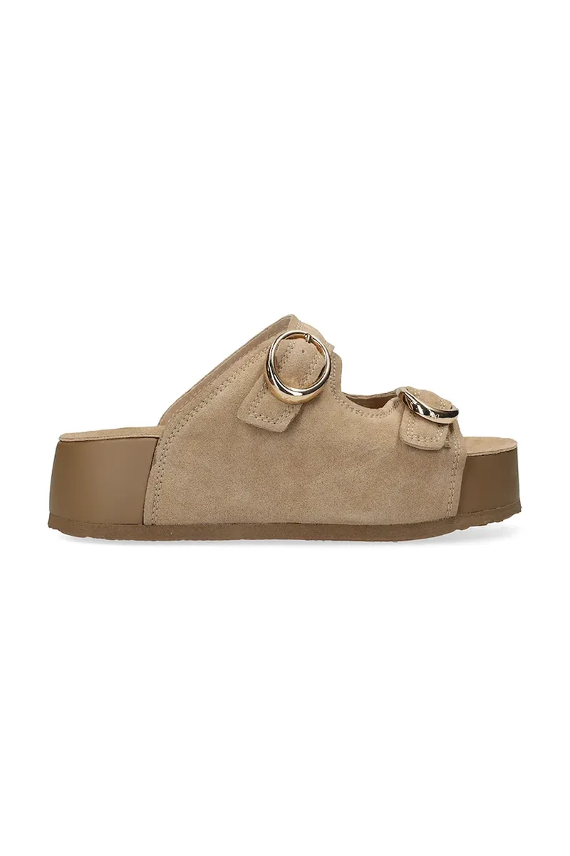 Mexx σαγιονάρες γυναικείες σουέντ TULAYA SCARLETT Sandal