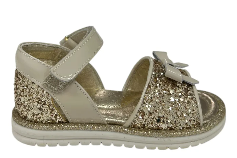 Πέδιλα Monnalisa Glitter C-Fiocc No. 22 833001 3718-0070 Κορίτσι