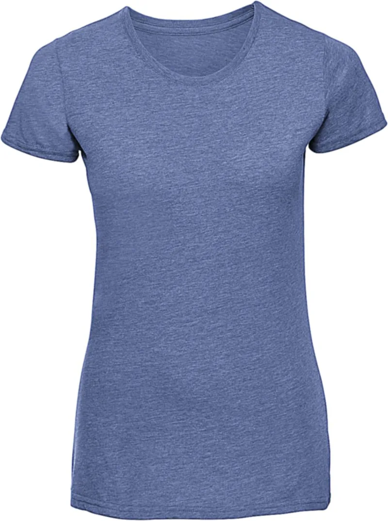 Γυναικείο T-shirt HD Tee R-165F-0 Russell Slim Fit Blue Marl