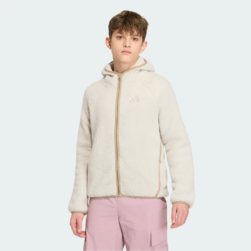 adidas Terrex K Xploric Full-Zip Hooded Fleece Jacket (9000280209_1912)