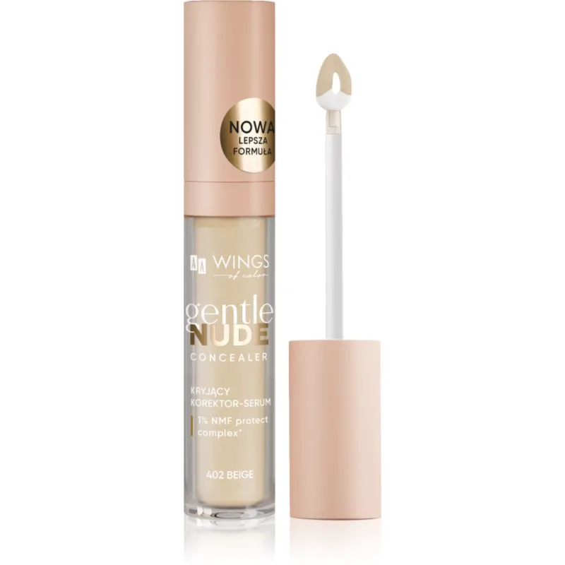 AA Wings of Color Gentle Nude Concealer υγρό κονσίλερ απόχρωση 402 Μπεζ 6.2 γρ