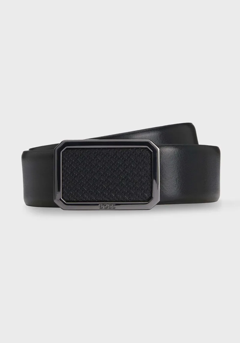 BOSS Ζώνη της σειράς Ereso BmonoF - 50554804 001 Black