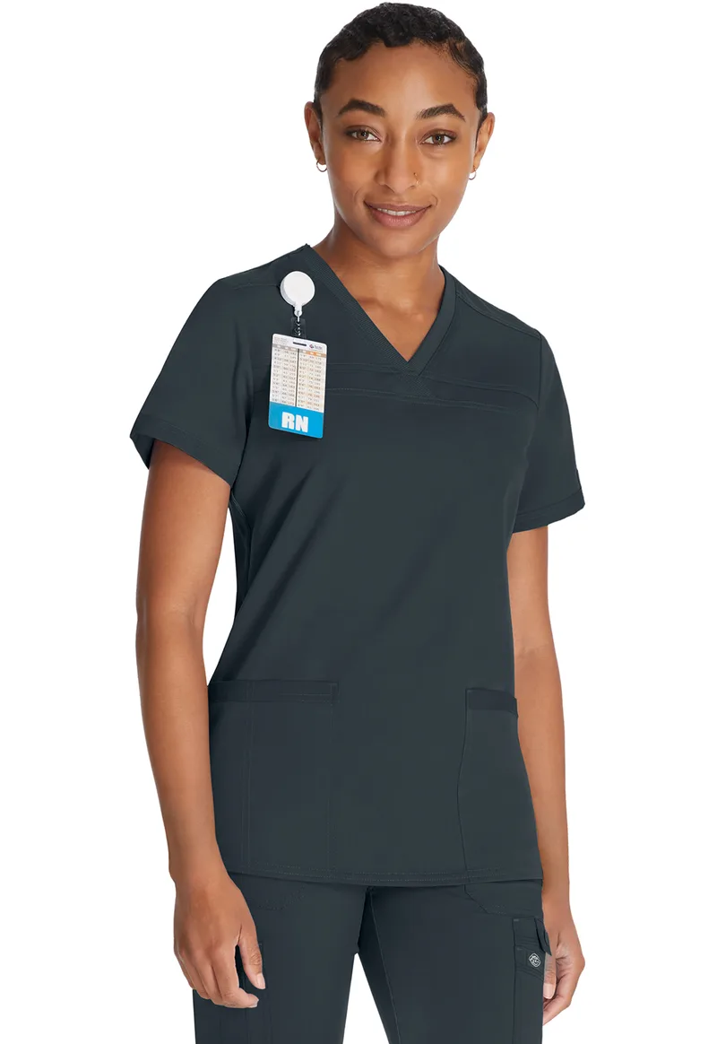 Γυναικεία Μπλούζα Dickies Balance | V-Neck | 2 Τσέπες | Pewter