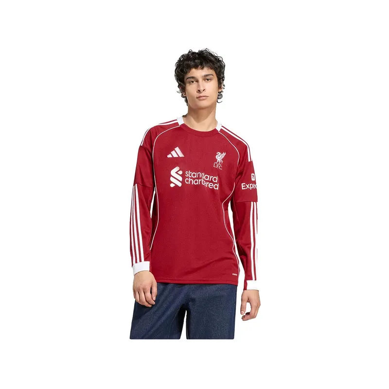 Μπλουζάκια με μακριά μανίκια adidas T-shirt Football Jersey AEROREADY slim fit