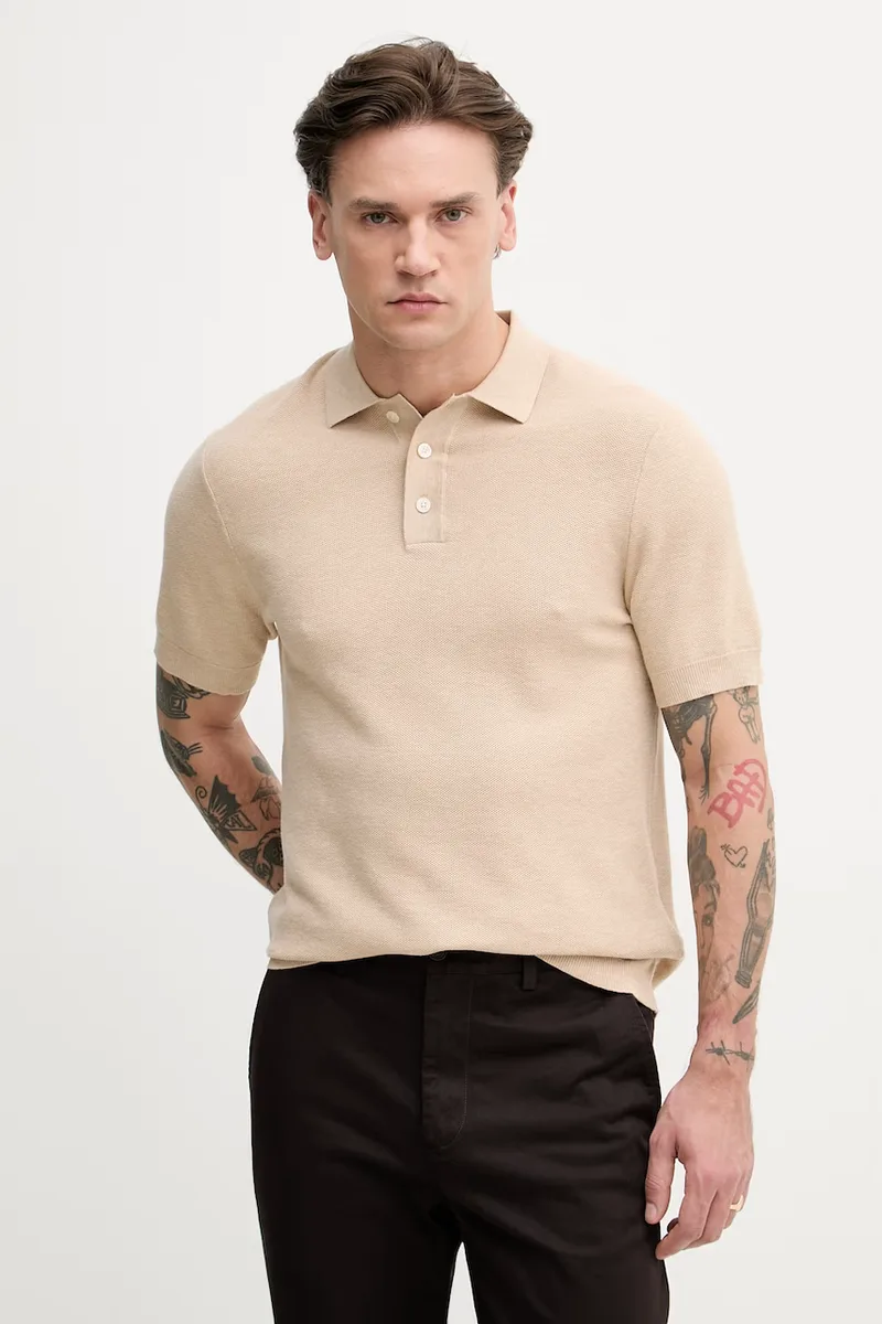 Hackett London πόλο ανδρικό με βαμβάκι