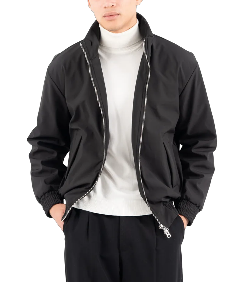 Ανδρικό Bomber Μπουφάν Μαύρο Vittorio CADOR-BLACK