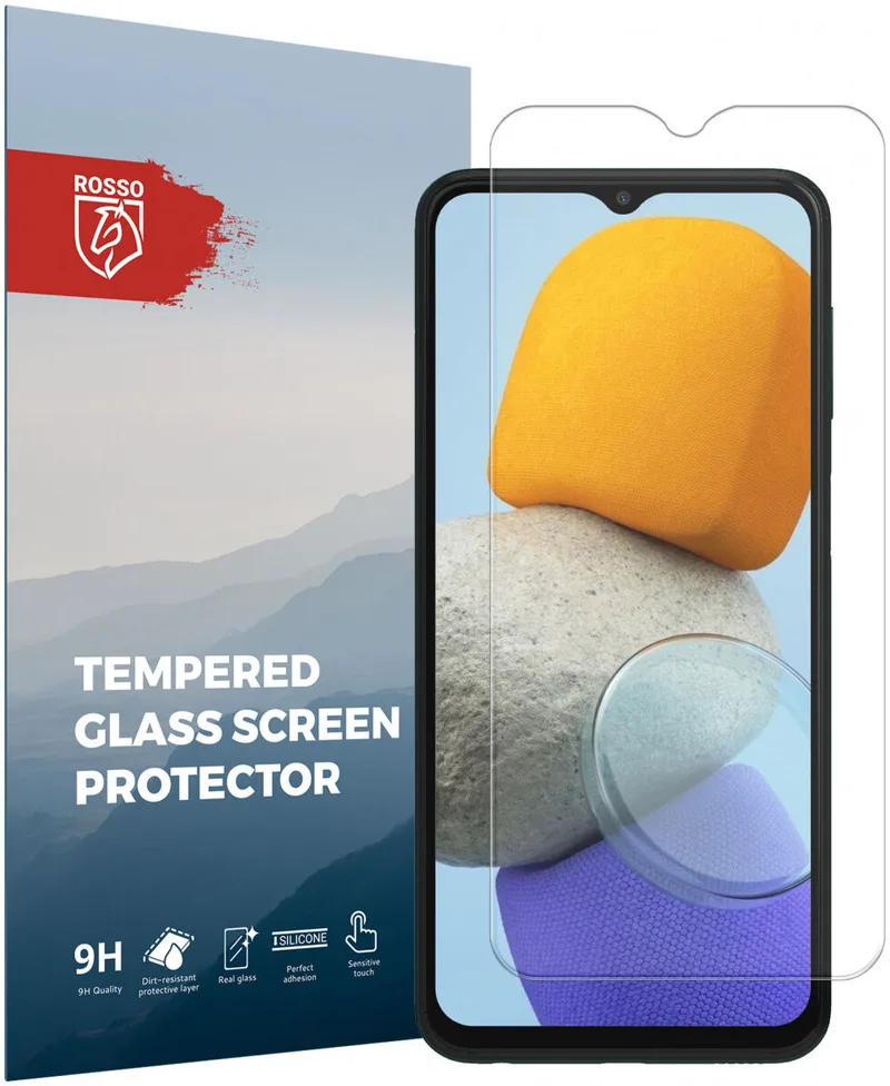Κόκκινο Tempered Glass - Αντιχαρακτικό Προστατευτικό Γυαλί Οθόνης Samsung Galaxy A23 / M23 - Clear (8719246399176)