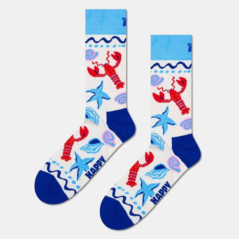 Happy Socks Seafood Unisex Κάλτσες (9000227250_85468)