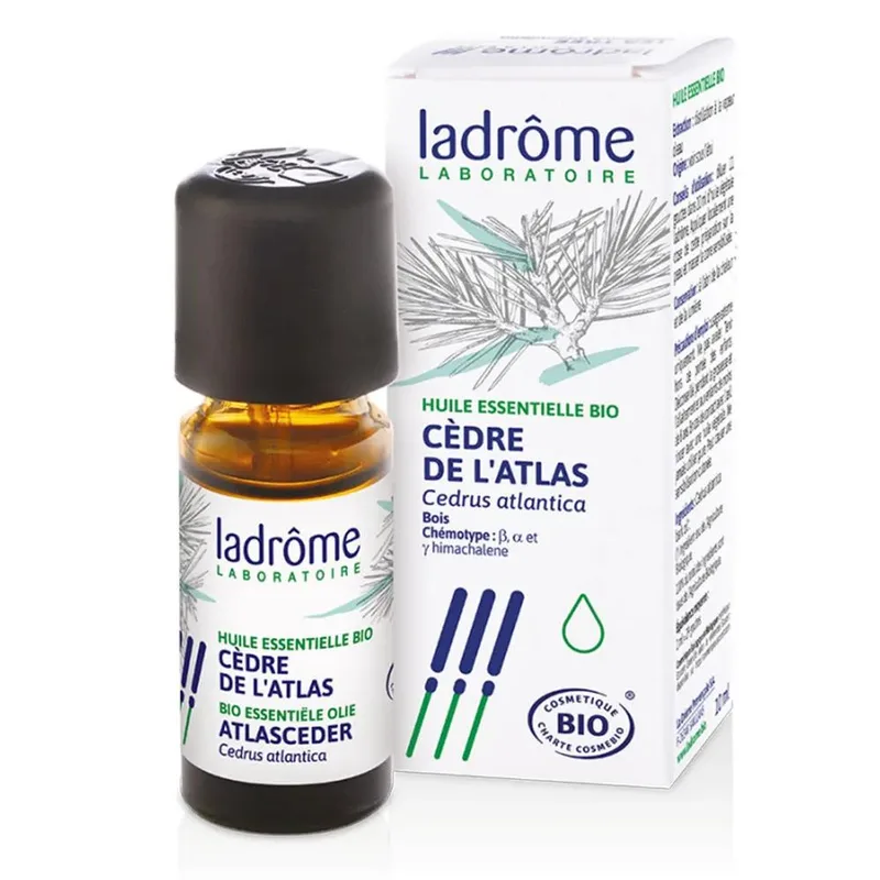 Ladrôme Organic Cedarwood Essential Oil 10ml