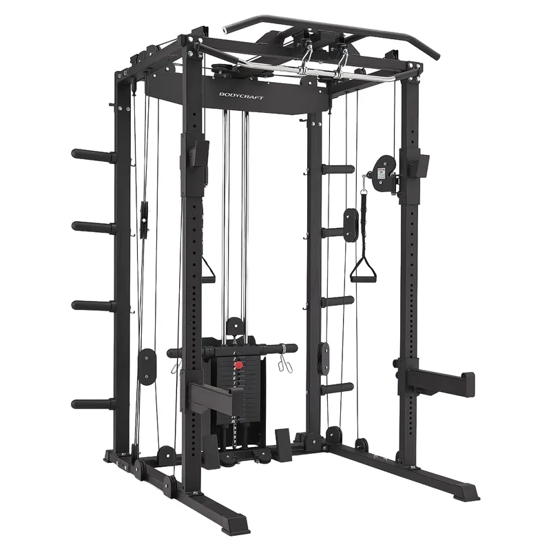 Κλωβός Power Rack Με Τροχαλίες Bodycraft Super Gym 1