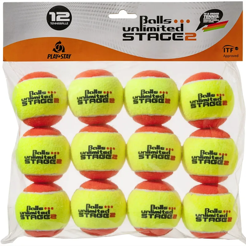 Παιδικά Μπαλάκια Τένις Topspin Unlimited Stage 2 x 12