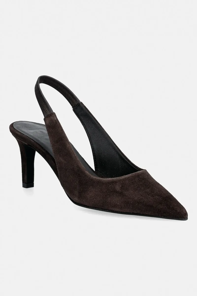 Γόβες σουέτ Furla Essential Slingback