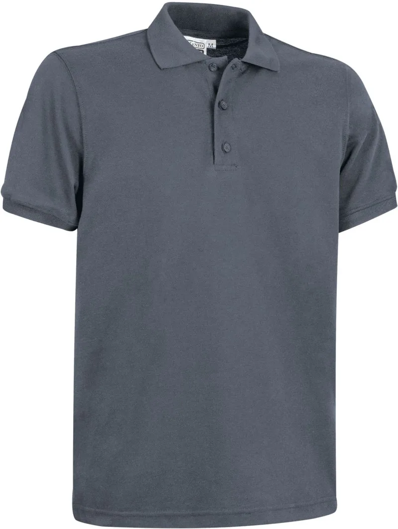 Κοντομάνικο Polo Shirt HAMBURGO Valento POVAHAMGP Cement Grey