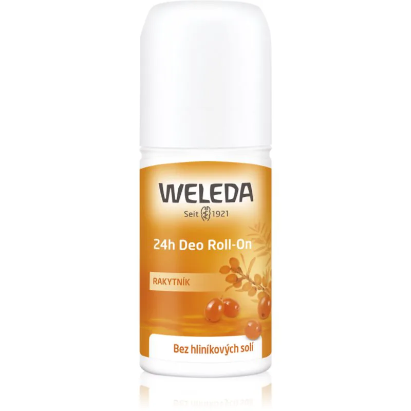 Weleda Sea Buckthorn αποσμητικό ρολλ-ον χωρίς άλατα αλουμινίου με 24 - ώρη προστασία 50 ml