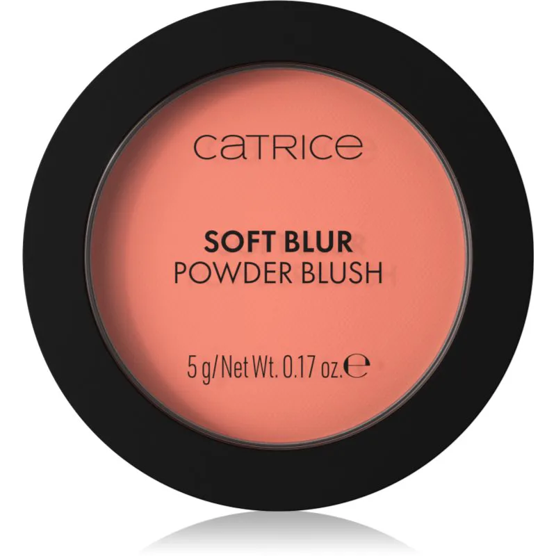 Catrice Soft Blur Powder Brush πουδρέ ρουζ με ματ αποτελέσματα απόχρωση 010 Lychee Lush 5 γρ
