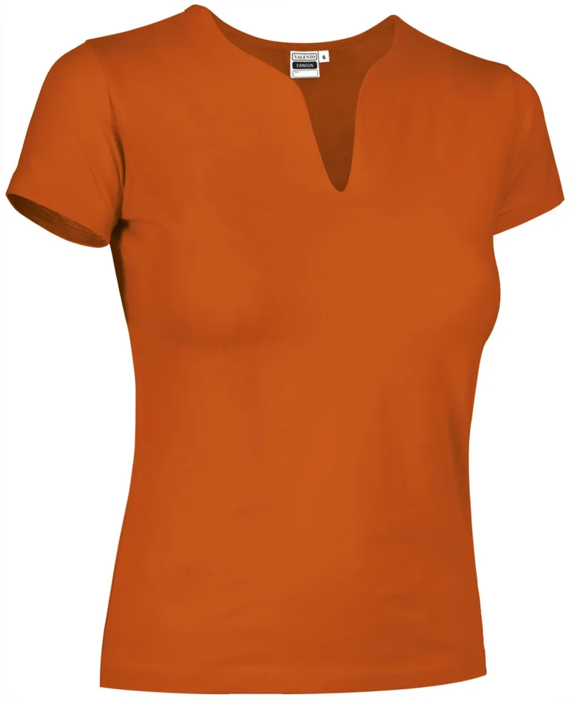 Γυναικείο T-Shirt CANCUN Valento CAVACANNJ Party Πορτοκαλί