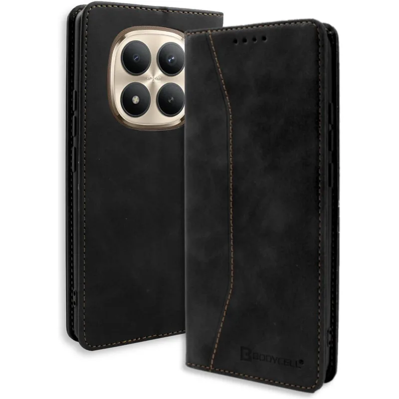 Θήκη Xiaomi Redmi Note 15 Pro Plus / Poco M8 Pro Bodycell Book Case Πορτοφόλι - Black (5206015085574)