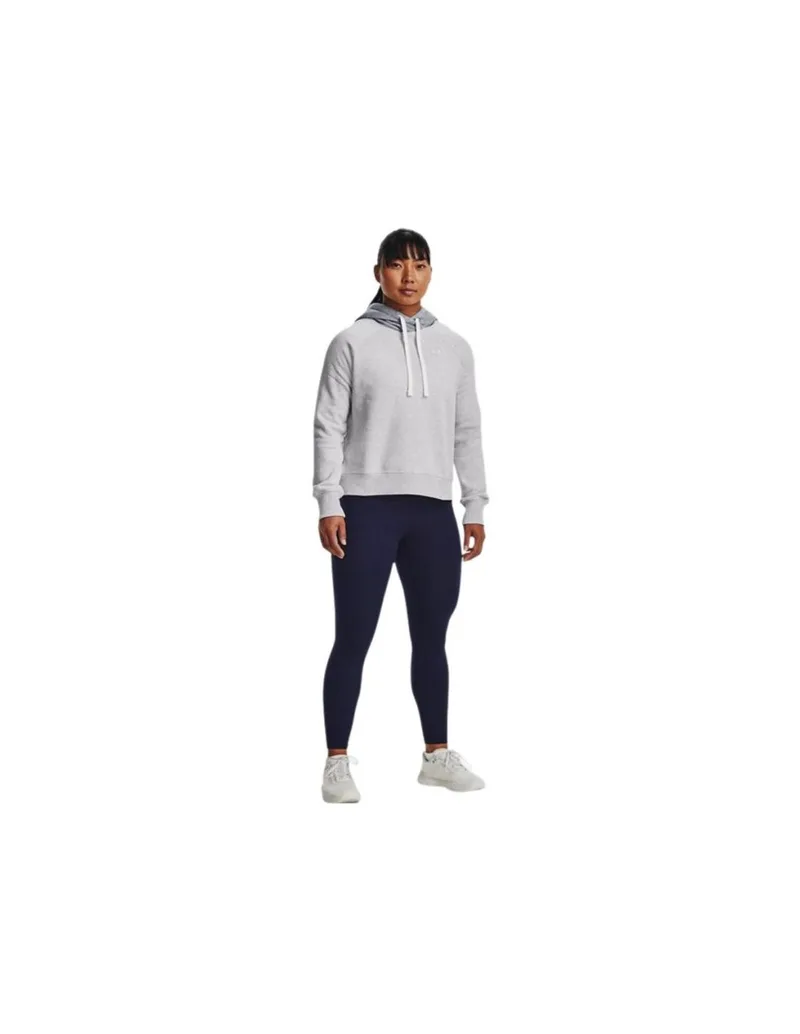 Under Armour Rival Γυναικείο Φούτερ με Κουκούλα Γκρι 1373031-014