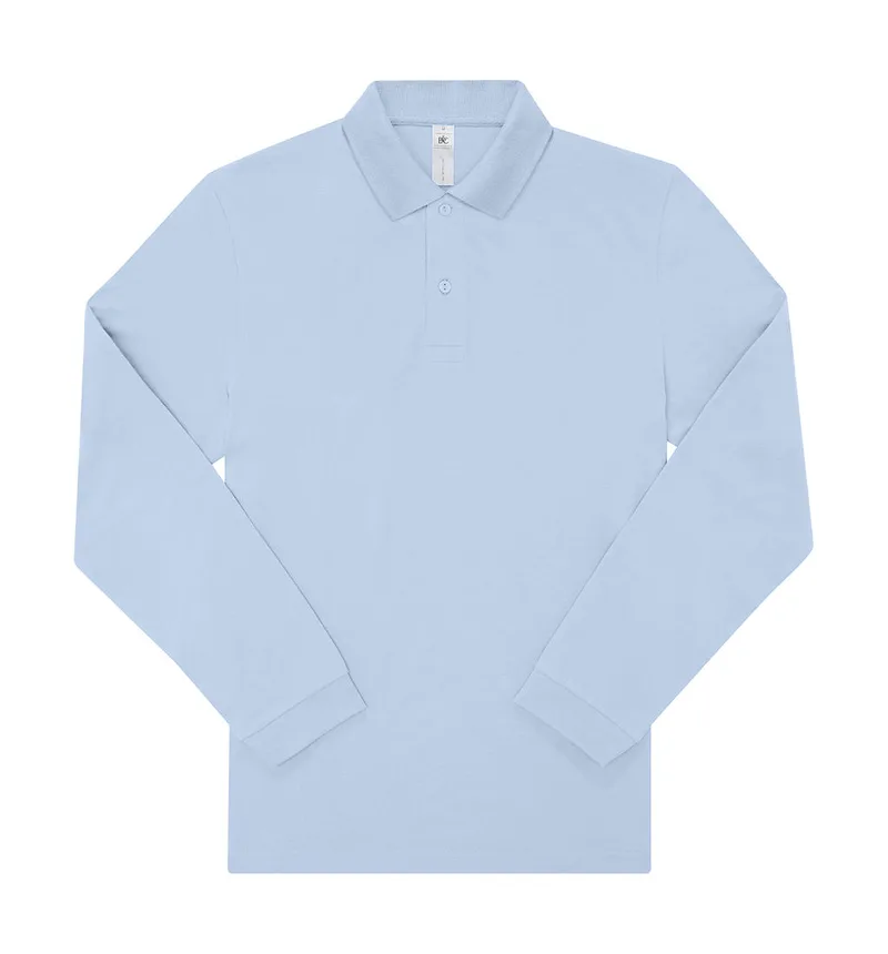 My Polo 180 LSL B & C PU425 Blush Blue