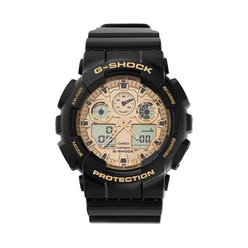 Ρολόι G-Shock GA-100GGB-1A9ER Μαύρο