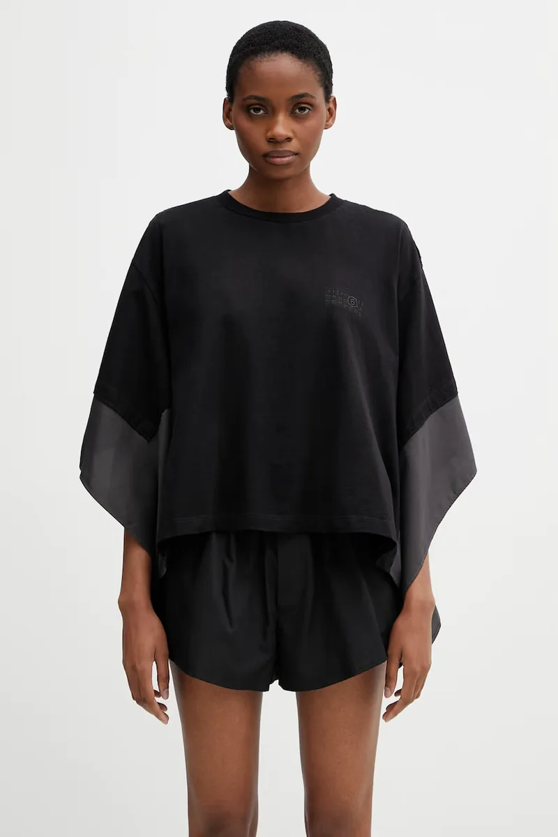 MM6 Maison Margiela t-shirt γυναικείο με βαμβάκι