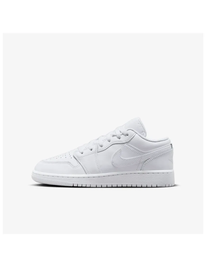Jordan 1 Low Triple White 2023 GS 553560136 MBS