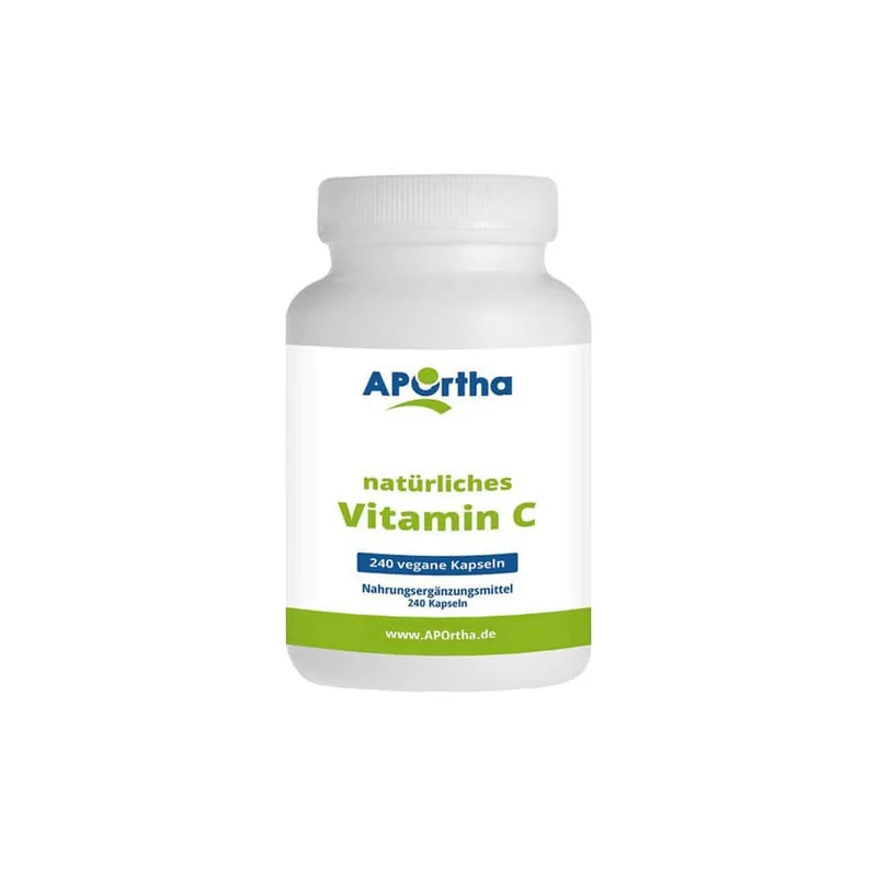 Aportha Natural Vitamin C (240 vcaps) - Φυσική βιταμίνη C