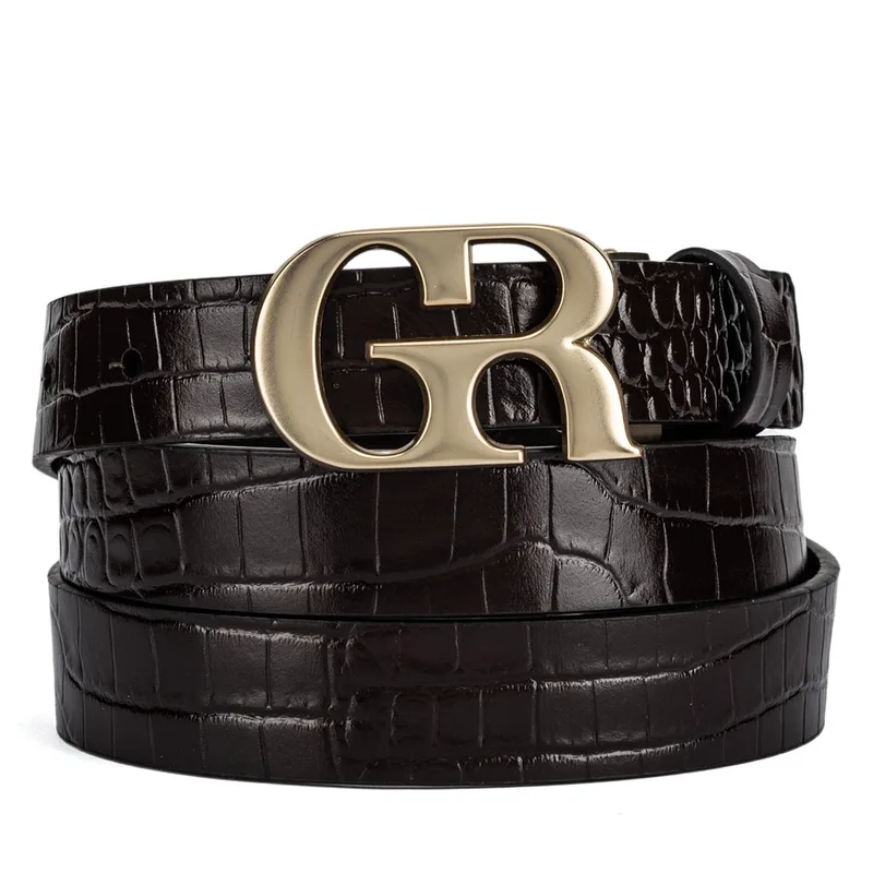 Ζώνη GINO ROSSI BLYL23008 Καφέ