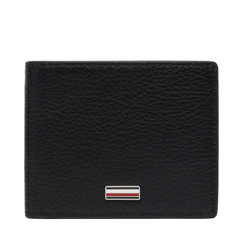 Πορτοφόλι Tommy Hilfiger Th Central Mini Cc Wallet AM0AM14495 Μαύρο