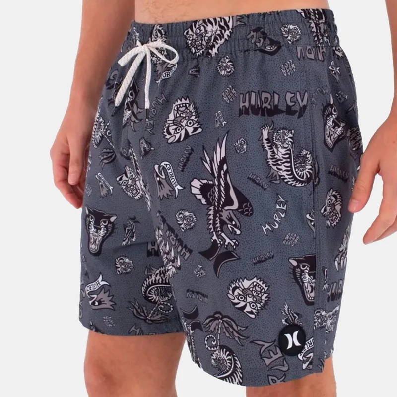 Hurley Volley Flex Art Ανδρικό Σορτς Μαγιό (9000265770_1469)