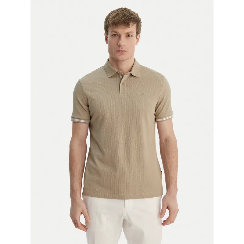JOOP! Jeans Polo 15 JJJ-17Amare 30046012 Μπεζ Modern Fit