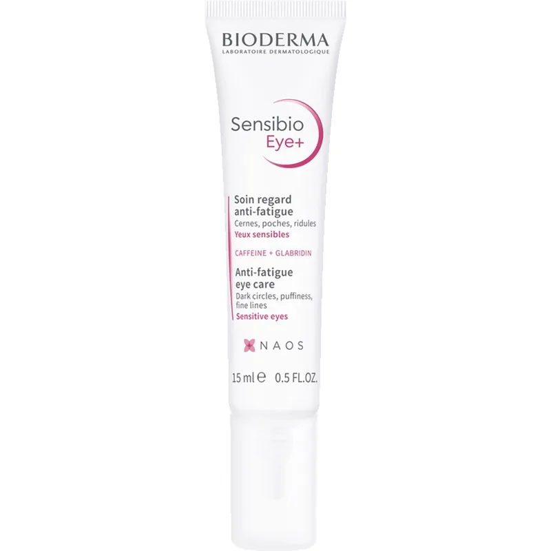 Bioderma Sensibio Eye+ Anti-Fatigue Eye Cream Κρέμα Ματιών που Καταπολεμά τους Μαύρους Κύκλους & Λειαίνει τις Λεπτές Γραμμές 15ml